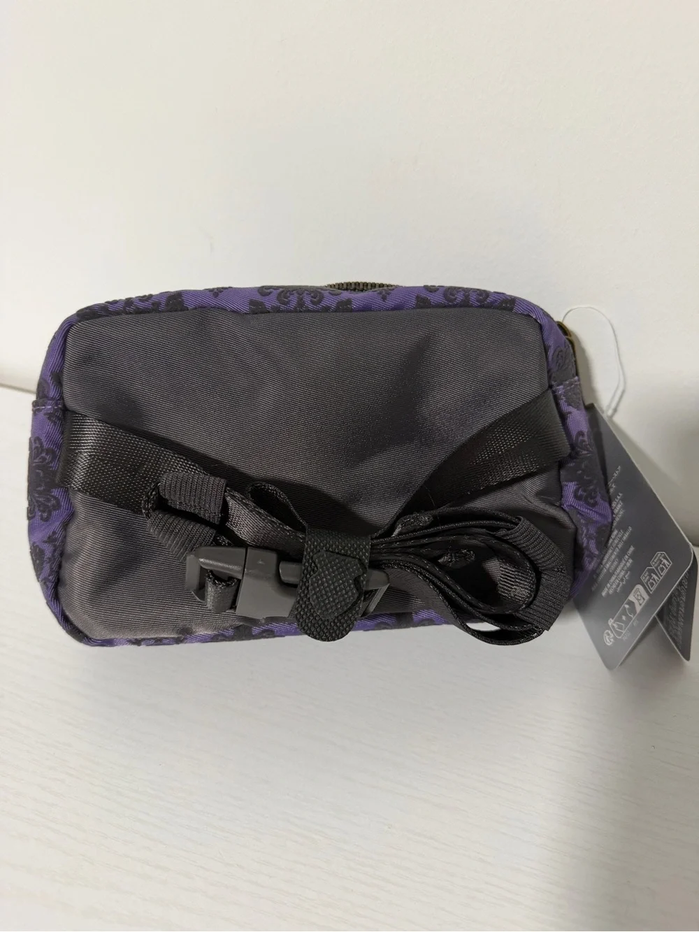 Disney Parks Haunted Mansion Wallpaper Belt Bag Fanny Pack Purple halloween